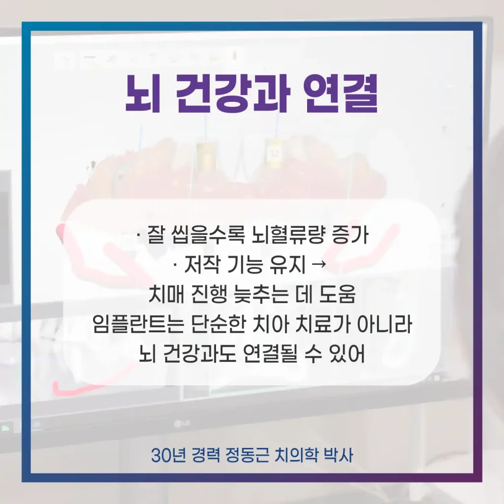 뇌 건강과 연결