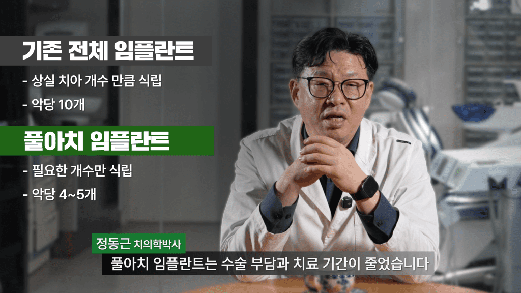 90대임플란트 , 틀니를 안하고 선택한 이유