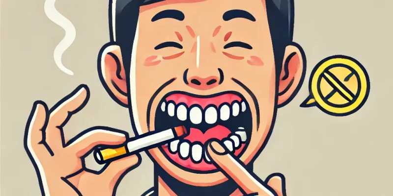 흡연 치아건강에 최악인 이유